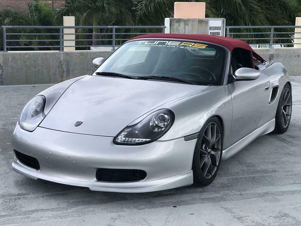 Porsche 986 Boxster polyurethane chin spoiler ruf lip 97-04 GT3 RS SPYDER LOOK